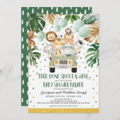 Safari Drive by Baby shower Parade Quarantine Kaart (Voorkant / Achterkant)