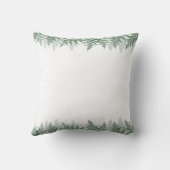 Safari Elephant Birth Announcement Stats Pillow Kussen (Achterkant)