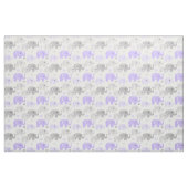 Safari Elephant Paars Gray Stof (Yard (91,4 cm))