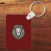 Safari Emblem Clip Sleutelhanger (Achterkant)