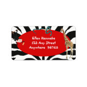 Safari Etiket (Voorkant)