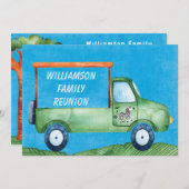 Safari Family Reunion Picnic Event Kaart (Voorkant / Achterkant)