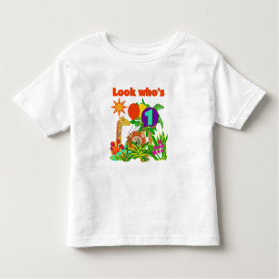 Safari First Birthday Tshirts en Gifts