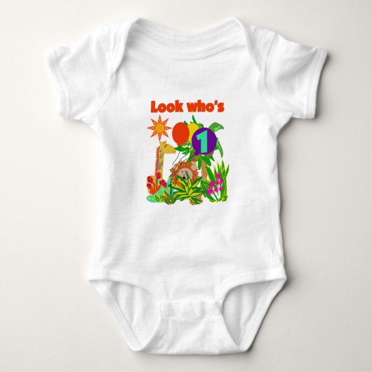 Safari First Birthday Tshirts en Gifts (Voorkant)