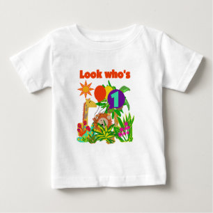 Safari First Birthday Tshirts en Gifts