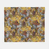 Safari Fleece Deken (Voorkant (Horizontaal))