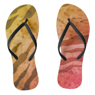 Safari flipflops voor het afdrukken van dieren teenslippers