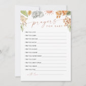 SAFARI Gebed voor Baby Advies Kaart (Voorkant)