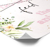 Safari geen dieren voeren verjaardag poster (Hoek)