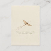 Safari Gender Neutral Giraffe Books for Baby Informatiekaartje (Achterkant)