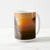 Safari Gentleman Elephant Koffiemok (Voorkant rechts)