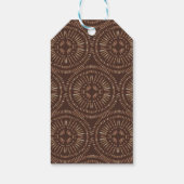 Safari Giraffe Baby shower gunst Dank u Label Cadeaulabel (Achterkant)