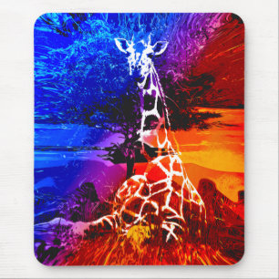 Safari Giraffe Droom Muismat