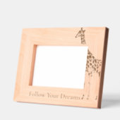 Safari Giraffe Gegraveerde Lijstjes (Links)