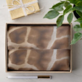 Safari Giraffe grote print Tissuepapier (Geschenk)