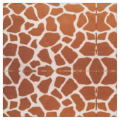 Safari Giraffe Pattern Stof (Close Up)