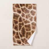 Safari Giraffe Print Bad Handdoek (Handdoek)