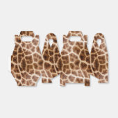 Safari Giraffe Print Bedankdoosjes (Uitgevouwen)