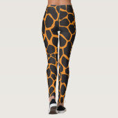 Safari Giraffe Print Leggings (Achterkant)