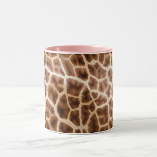 Safari Giraffe Print Mok (Midden)