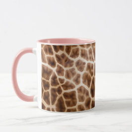 Safari Giraffe Print Mok