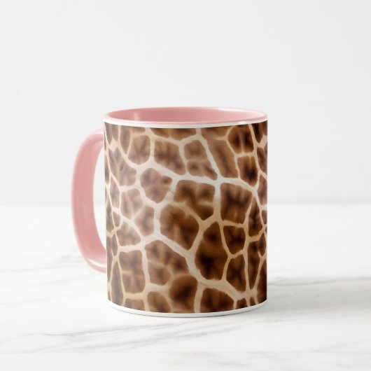Safari Giraffe Print Mok (Voorkant links)