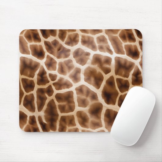 Safari Giraffe Print Muismat (Met muis)