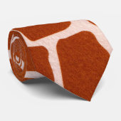 Safari Giraffe Print Stropdas (Opgerold)