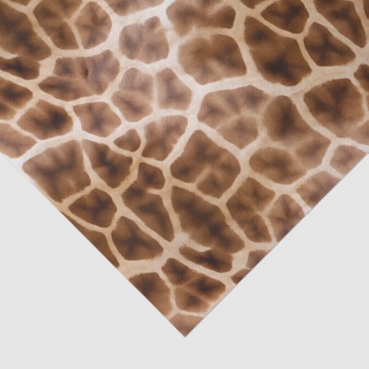 Safari Giraffe Print Tissuepapier (Detail)