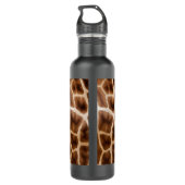 Safari Giraffe Print Waterfles (Achterkant)