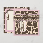 Safari Girl Square 2 (Voorkant / Achterkant)