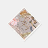 Safari Glitter Spa Birthday Servet (Hoek)