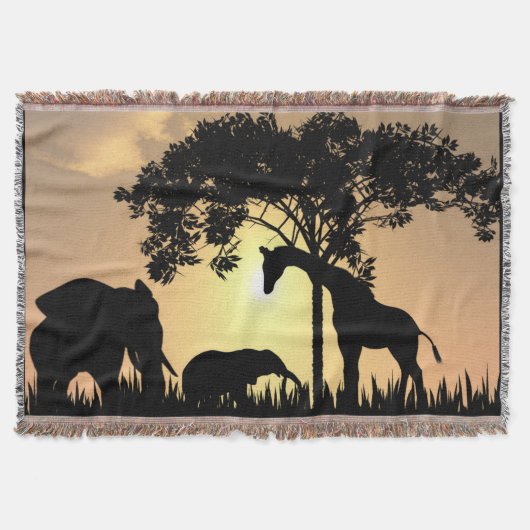 Safari gootdeken deken (Voorkant)