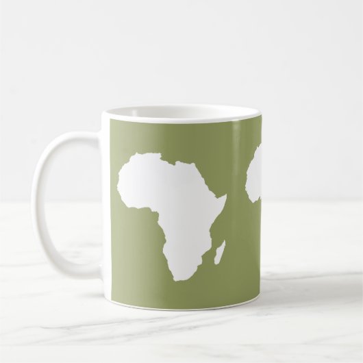 Safari Green Audacious Africa Koffiemok (Links)