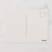 Safari Green Gold Ecru Baby shower Invitation Briefkaart (Achterkant)