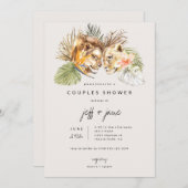 Safari Grote Katachtigen Koppels Bruisfeest Kaart (Voorkant / Achterkant)