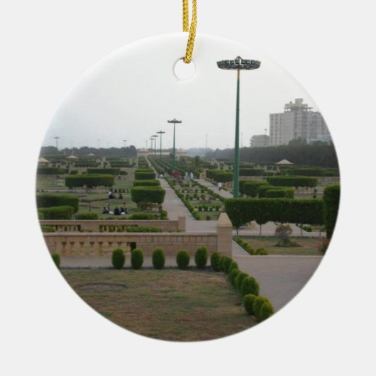  Safari Hakuna Matata Park.jpg Keramisch Ornament (Voorkant)