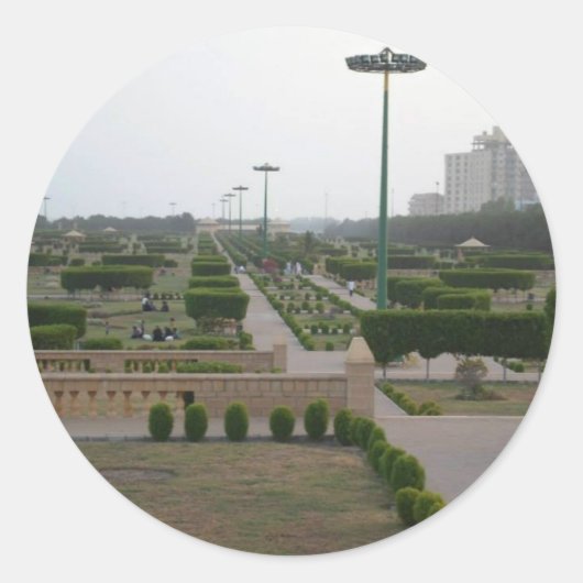  Safari Hakuna Matata Park.jpg Ronde Sticker (Voorkant)