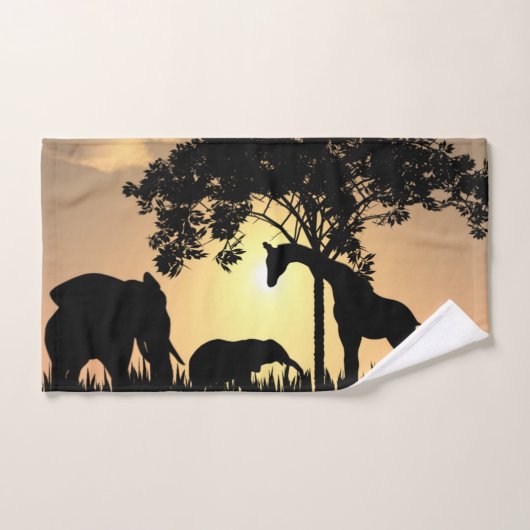 safari-handdoekset bad handdoek (Handdoek)