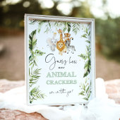 Safari Hoeveel dierlijke krakers in de pot Poster