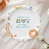 Safari Houston: We hebben een jongen in de ruimte Papieren Bordje