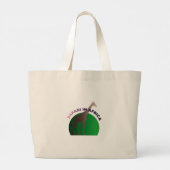 Safari in Afrika Grote Tote Bag (Achterkant)