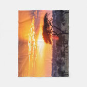 Safari in het Nationaal Park Serengeti Fleece Deken (Voorkant)