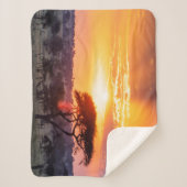 Safari in het Nationaal Park Serengeti Sherpa Deken (Voorkant)