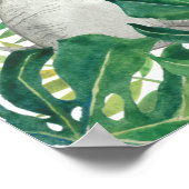 Safari in het Oerwoud Baby olifant Poster (Hoek)