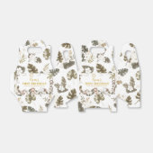 Safari Jungle Animals Birthday Party Favor Box Bedankdoosjes (Uitgevouwen)