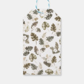 Safari Jungle Animals Birthday Party Thank You Cadeaulabel (Achterkant)