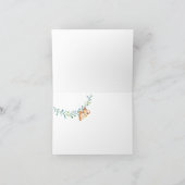 Safari Jungle Baby Shower Thank You Note Bedankkaart (Binnen)