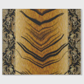 Safari Knight Elegant Animal Cadeaupapier (Vlak)