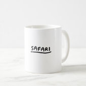 Safari Koffiemok (Voorkant rechts)